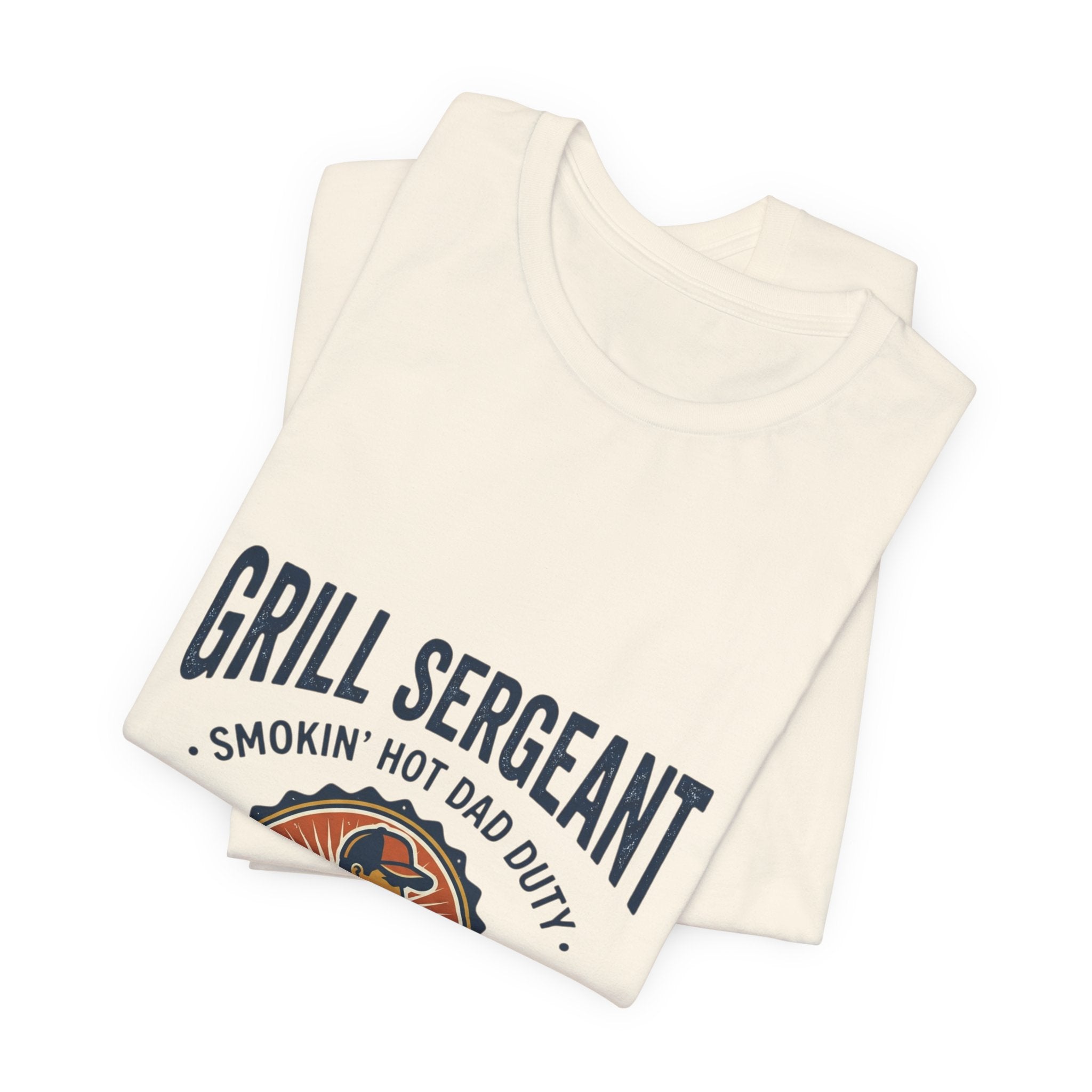 Grill Sergeant T-Shirt | Father’s Day Dad BBQ, Retro Outdoorsy BBQ Tee