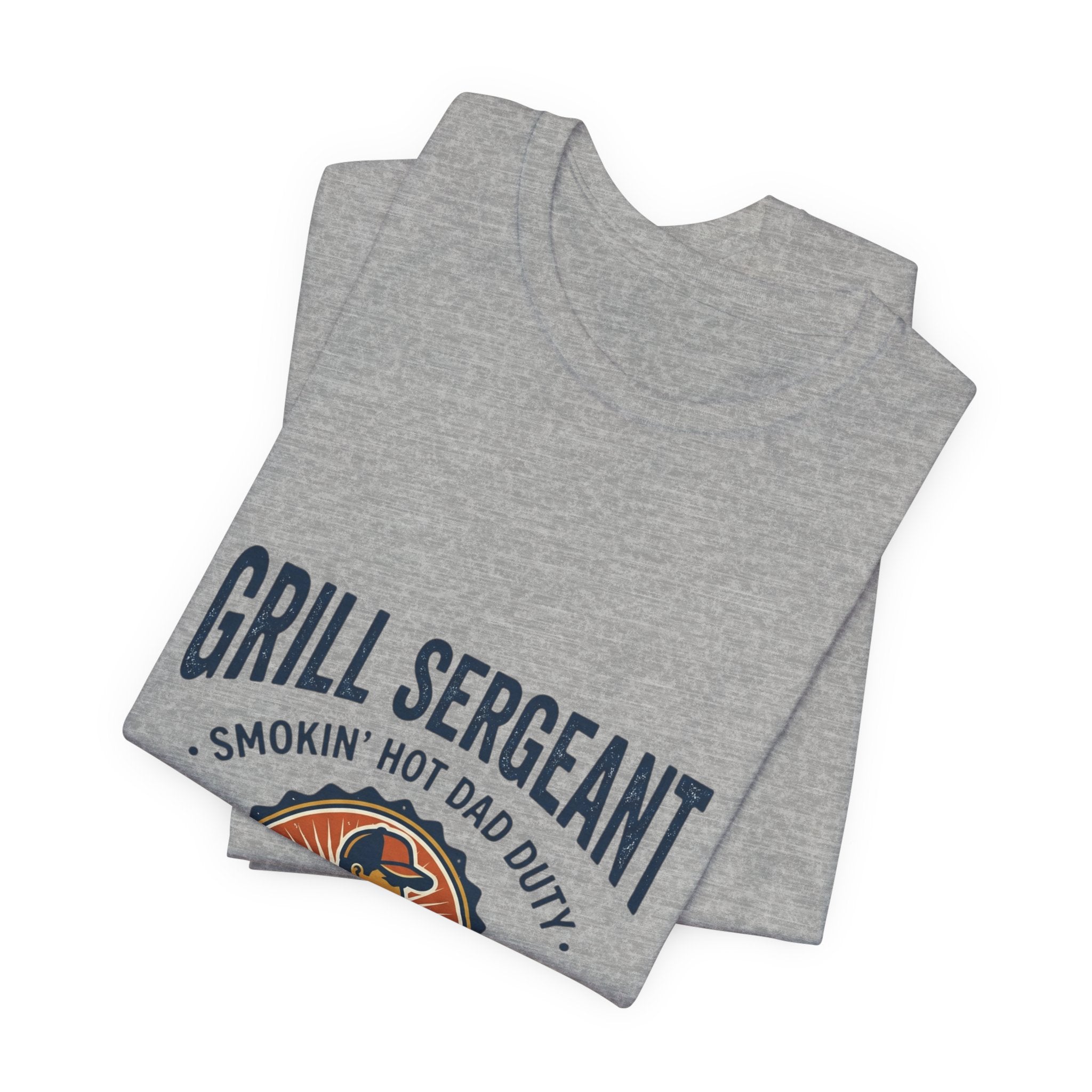 Grill Sergeant T-Shirt | Father’s Day Dad BBQ, Retro Outdoorsy BBQ Tee