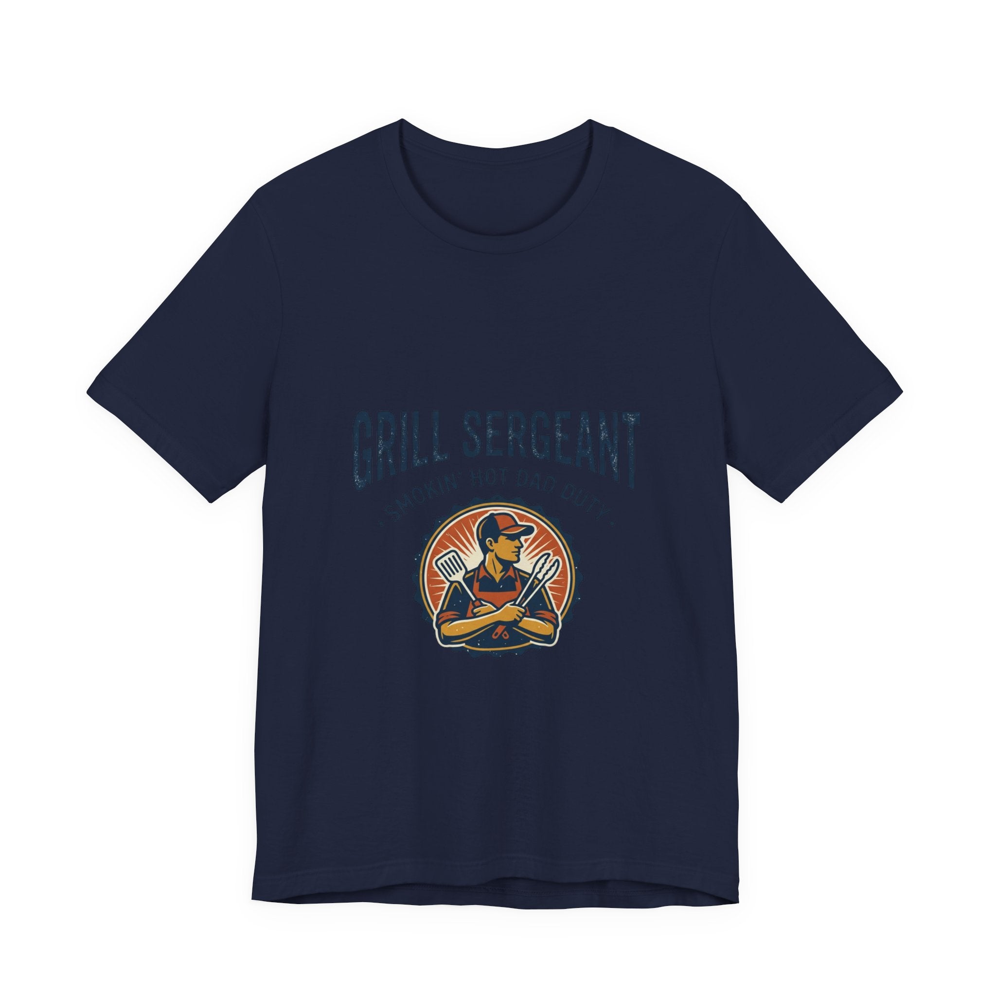 Grill Sergeant T-Shirt | Father’s Day Dad BBQ, Retro Outdoorsy BBQ Tee
