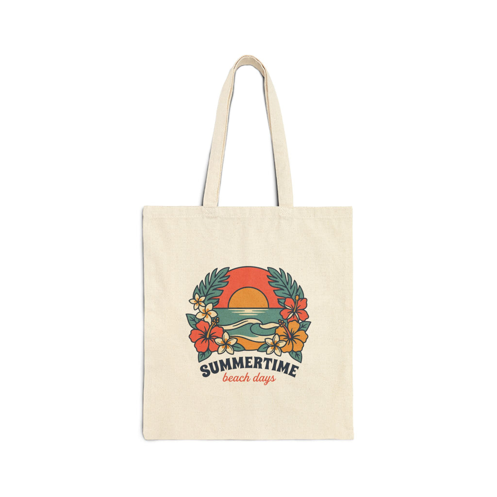 Cotton Canvas Tote Bag