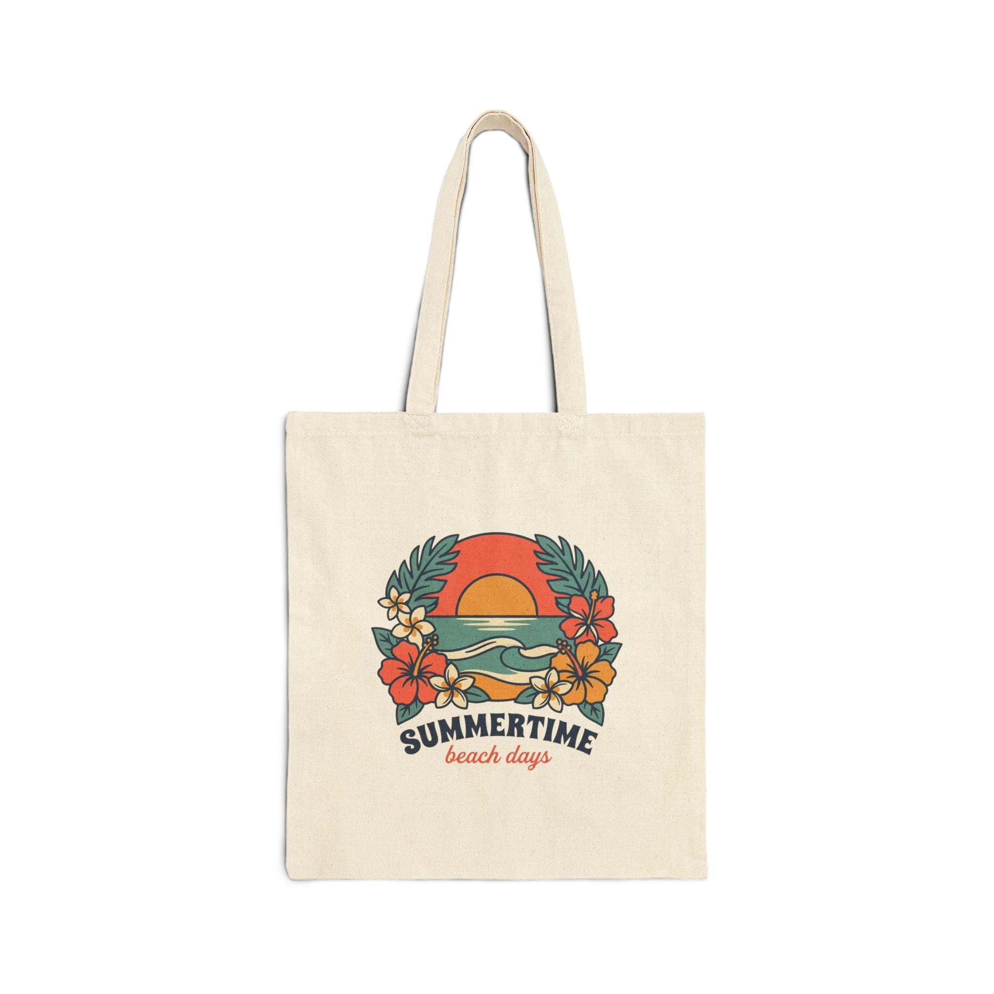 Cotton Canvas Tote Bag