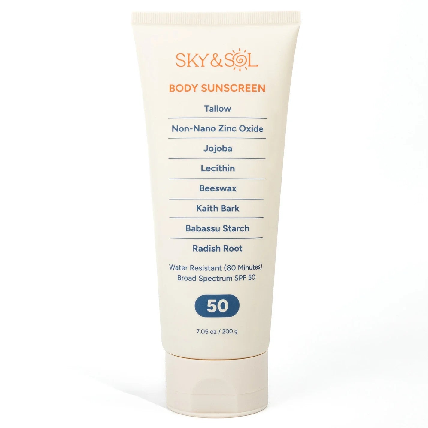 Sky and Sol Body Sunscreen SPF 50