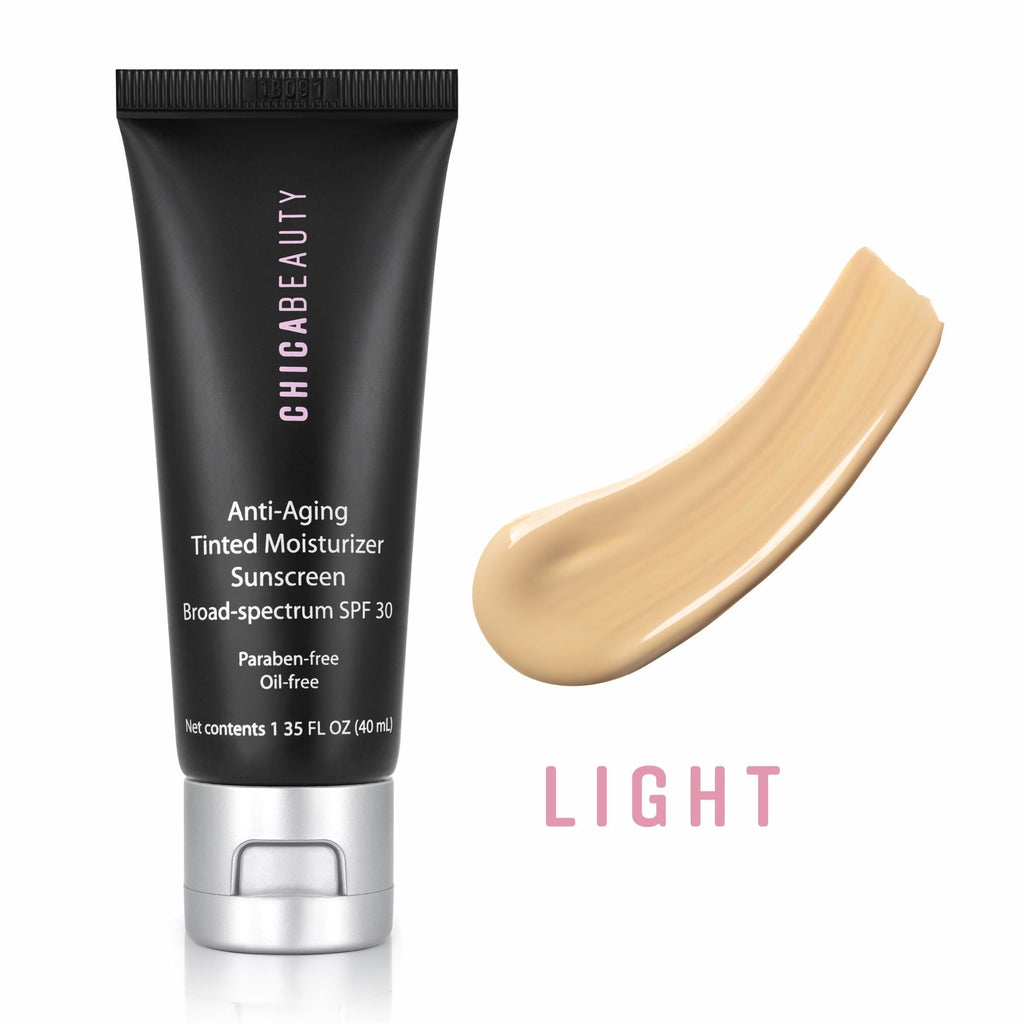 Anti-Aging Tinted Moisturizer Sunscreen Broad-Spectrum SPF 30 by Chica Beauty