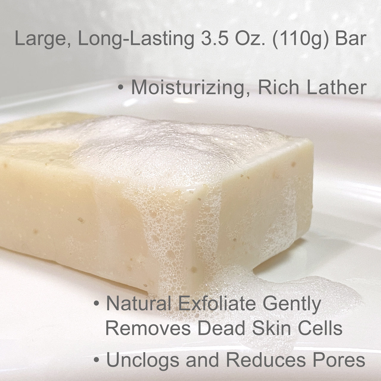 Emu Oil Oatmeal Rosacea Soap